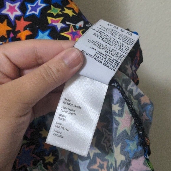 R13 Multistar Tony Button Down Shirt Men Medium - Picture 6 of 6